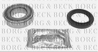 BORG & BECK bwk037 -  Комплект подшипника ступицы колеса